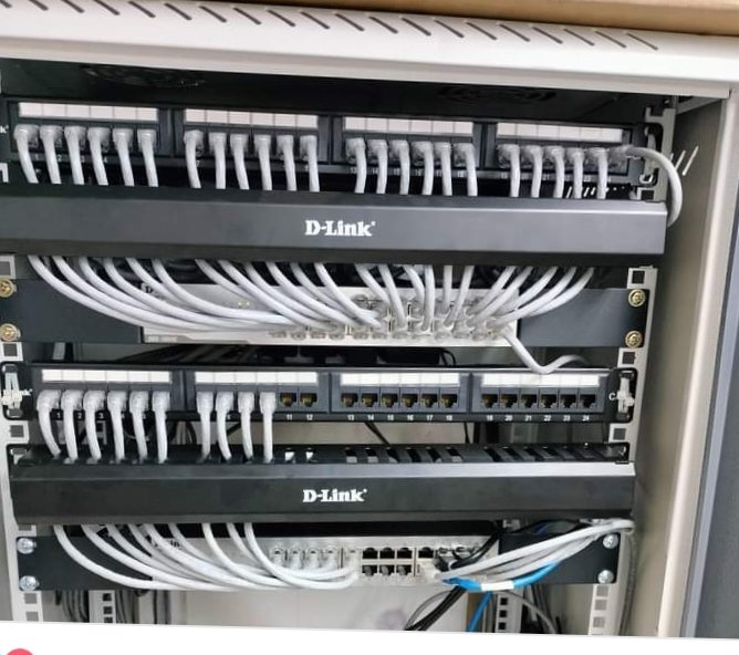Business network equipment and structured networking setup