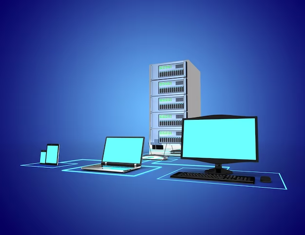 Digital infrastructure and cloud technology concept