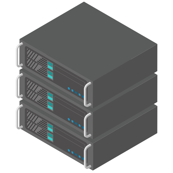 Server rack and enterprise server infrastructure